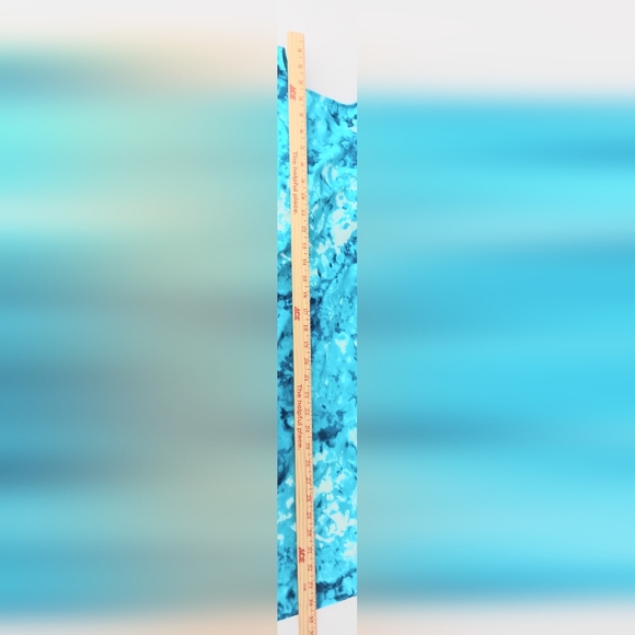 Lands' End Swim Top* Dress Women's Size 20W Bright Blue Pullover Resort NEW - Picture 7 of 8